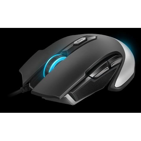 Thumbnail - Rapoo Laser Gaming Mouse V310 (Kabelgebunden), Maus, Schwarz