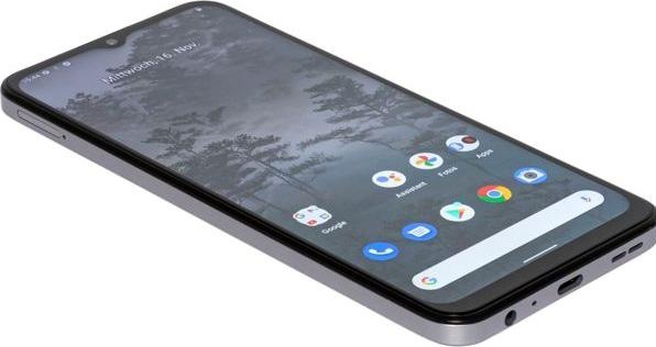 Actual product image Nokia G60 (128 GB, Ice, 6.58", SIM + eSIM, 50 Mpx, 5G)
