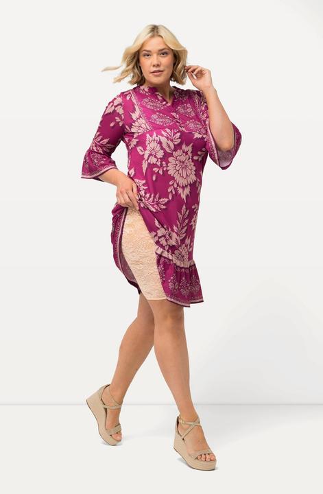 Actual product image Ulla Popken Sheer Lace Bike Shorts