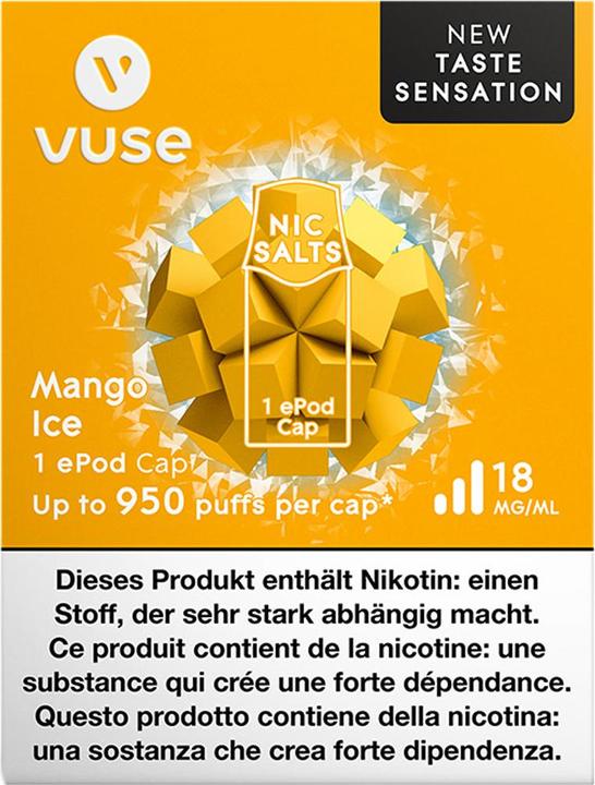 Immagine prodotto Vuse Ghiaccio al mango (Mango)