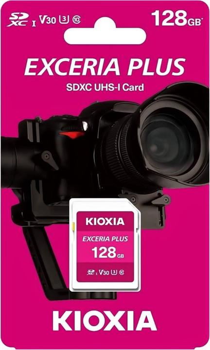 Immagine prodotto Kioxia Exceria plus (128 GB, SDXC, U3, UHS-I)