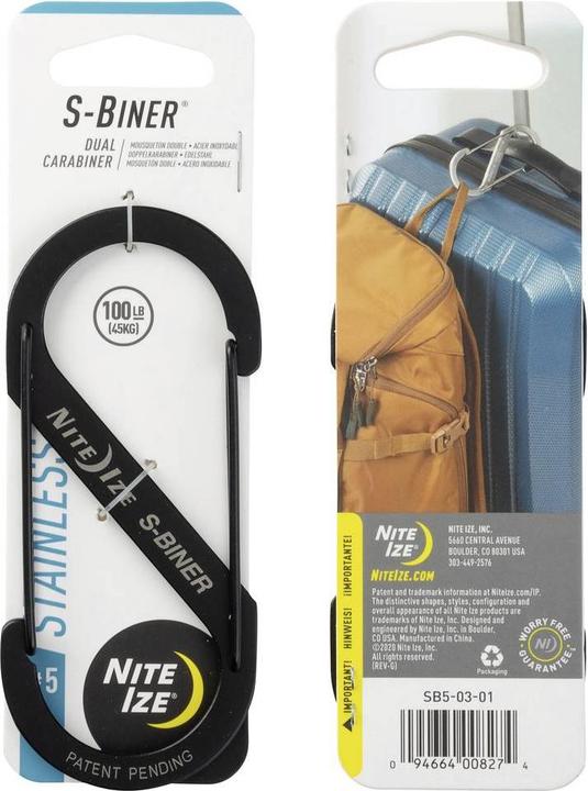Produktbild Nite Ize Karabiner S-Biner Gr. 5 NI-SB5