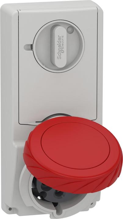 Actual product image Schneider Electric SE 82197 Surface-mounted socket outlet lock. Ip65 32A 400V 5P