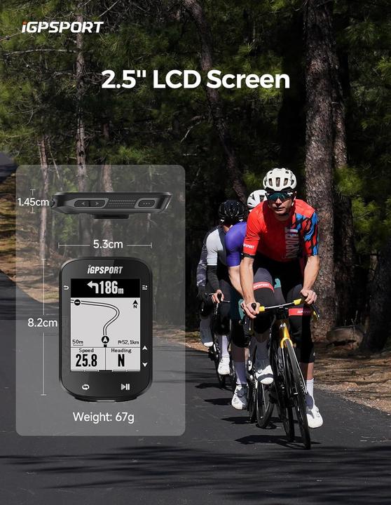 Actual product image iGPSport BSC200 bicycle computer