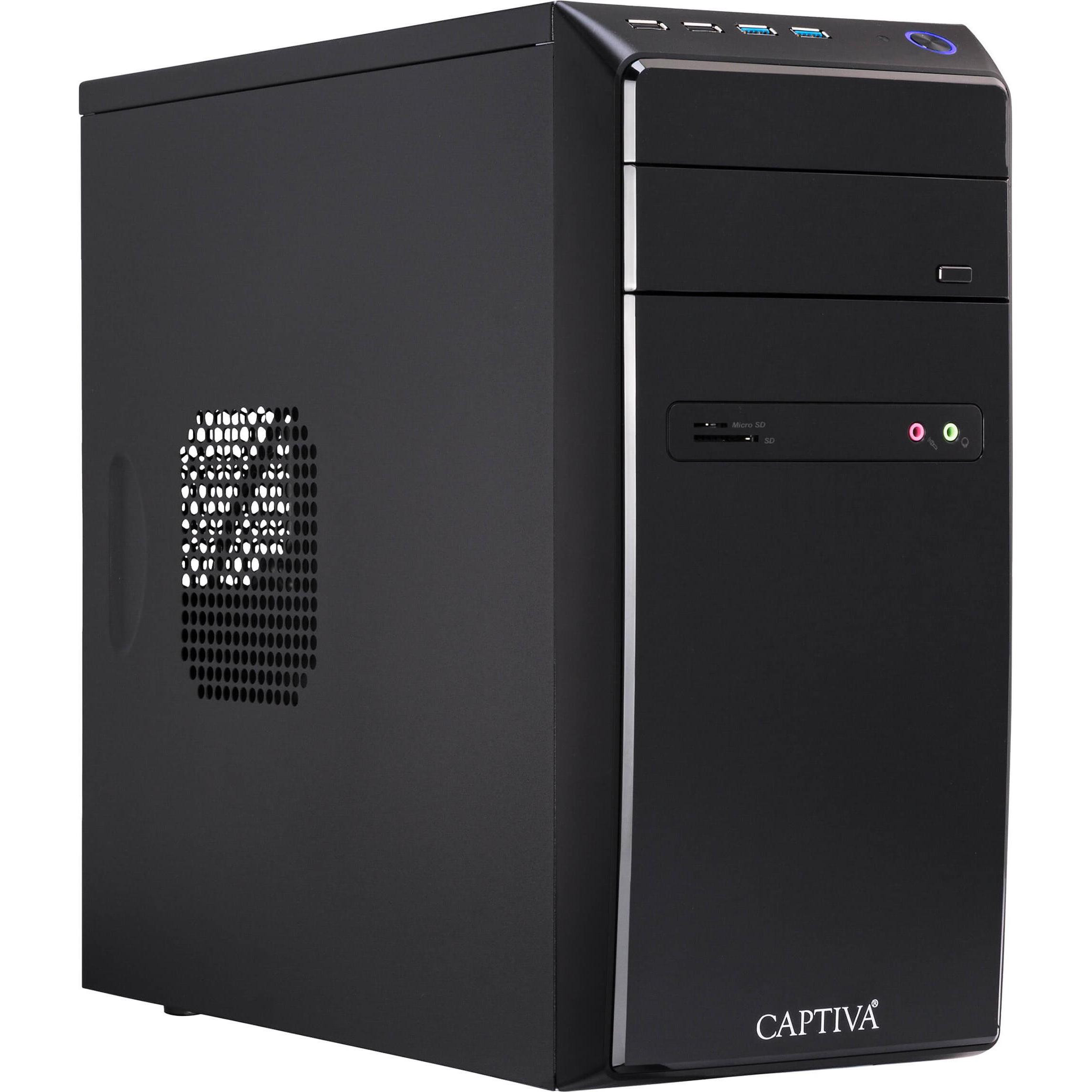 Thumbnail - Captiva Power Starter I68-893 Core i5 UHD Graphics (Intel Core i5-12400, 8 GB, 250 GB, UHD Graphics 730), PC, Schwarz