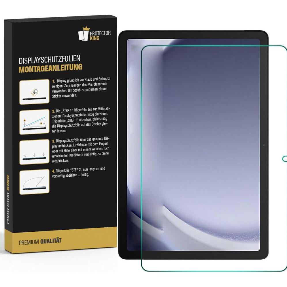 Protectorking 4x Displayschutzfolie matt Anti-Reflex entspiegelt (4 Stück, Galaxy Tab A9), Tablet Schutzfolie