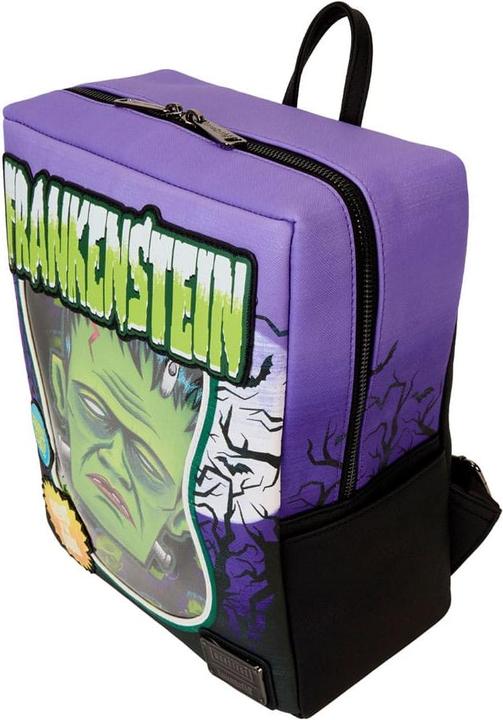Actual product image Loungefly Universal Monsters by mini backpack Frankenstein Neon Mask