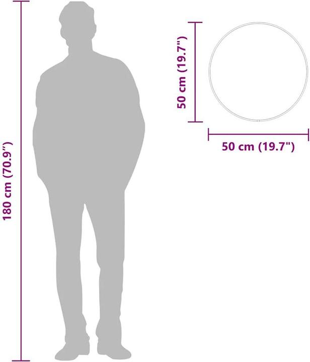 Actual product image vidaXL Beck (Ø 50 cm)