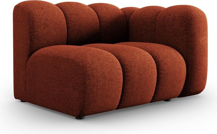 Image du produit Micadoni Chauffeuse Droit, "Lupine", 1 Place, 115x95x70Fabriqué en Europe (1 place, Canapé modulaire)