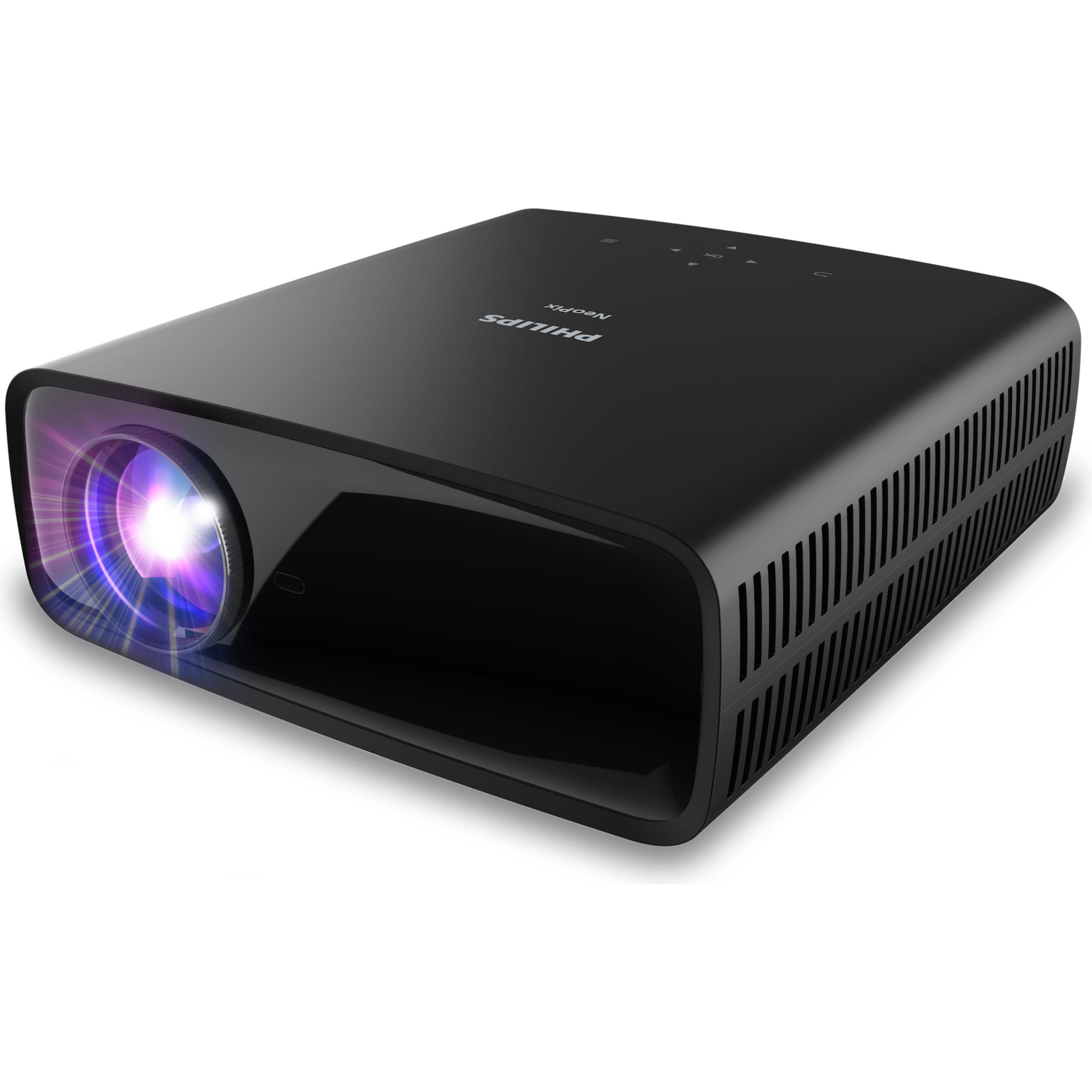Philips NeoPix 730 (Full HD, 700 lm, 1.65:1), Beamer, Schwarz