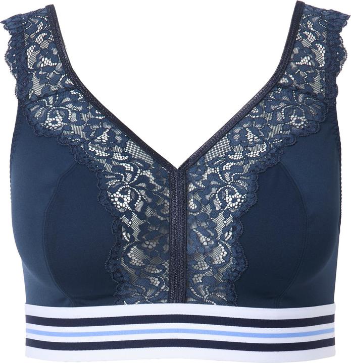 Produktbild Ulla Popken Minimizer-Bralette, Spitze, ohne Bügel (110 D)