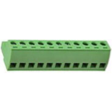 Rs Pro Steckbarer Klemmenblock Steckverbinder 11-K, Elektronikkabel + Stecker, Grün