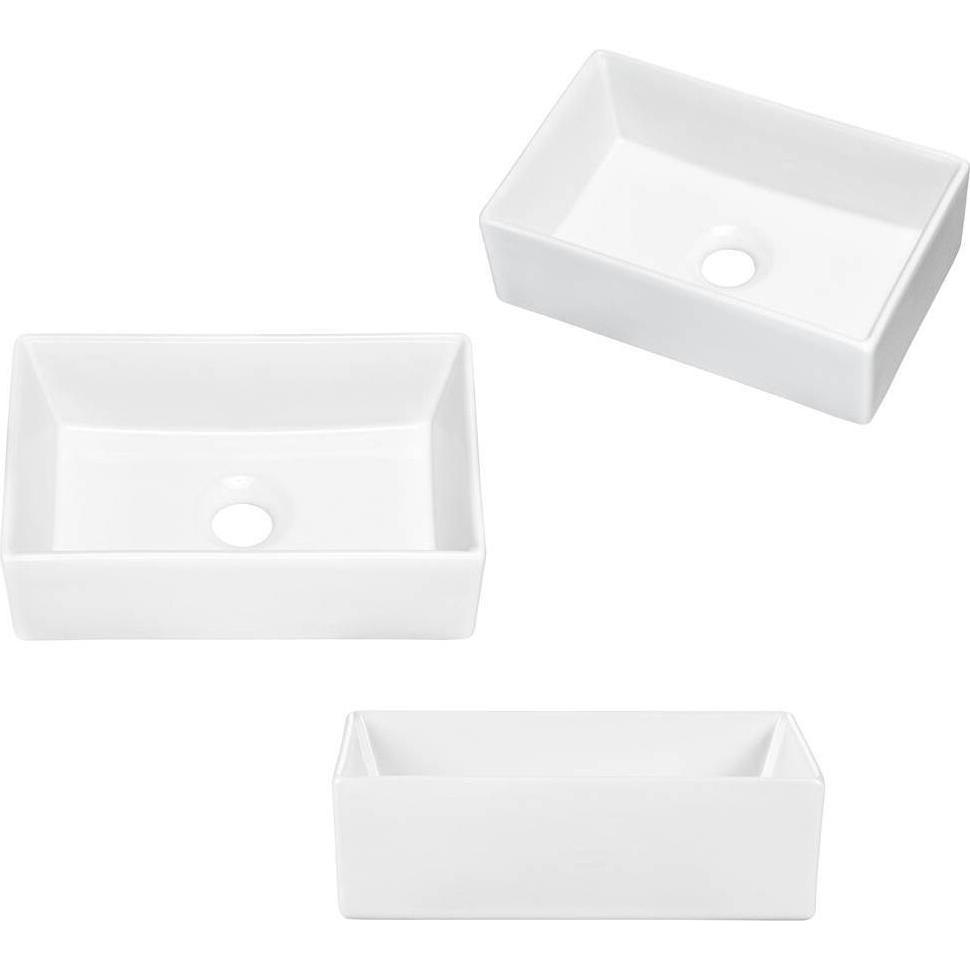 Thumbnail - En.Casa, Badmöbelset, Badmöbelset Skelbolu 7-tlg. Eicheoptik