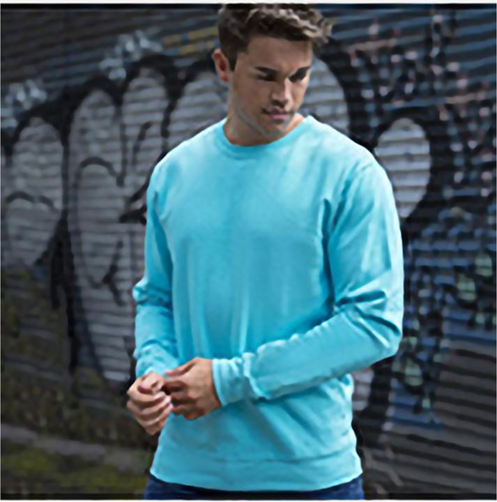 Actual product image Awdis Just Hoods sweatshirt with round neckline (XL)