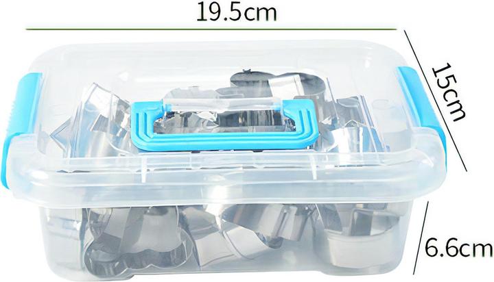 Actual product image Intirilife 20-piece Cookie Cutter Set
