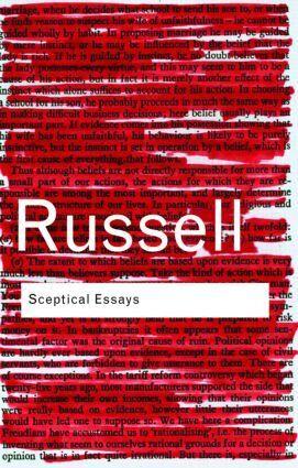 Produktbild Sceptical Essays (Englisch, Bertrand Russell, 2004)