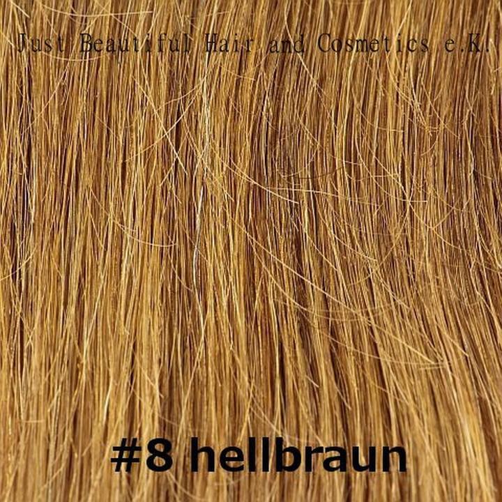 Actual product image Hair2heart Bonding Extensions Smooth 50 cm 60 Platinum Blonde Keratin Hair Extension Bonding (60 Platinum Blonde, 50 cm)