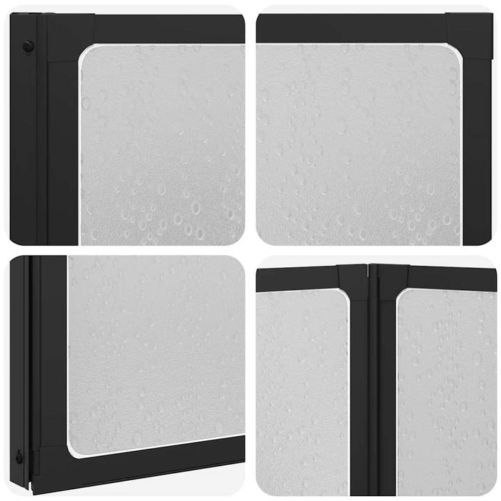 Produktbild vidaXL Duschkabinen (140 cm, 140 cm, 168 cm)