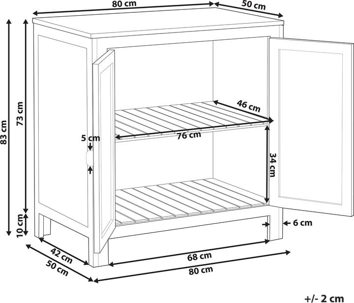 Actual product image Beliani Brucoli