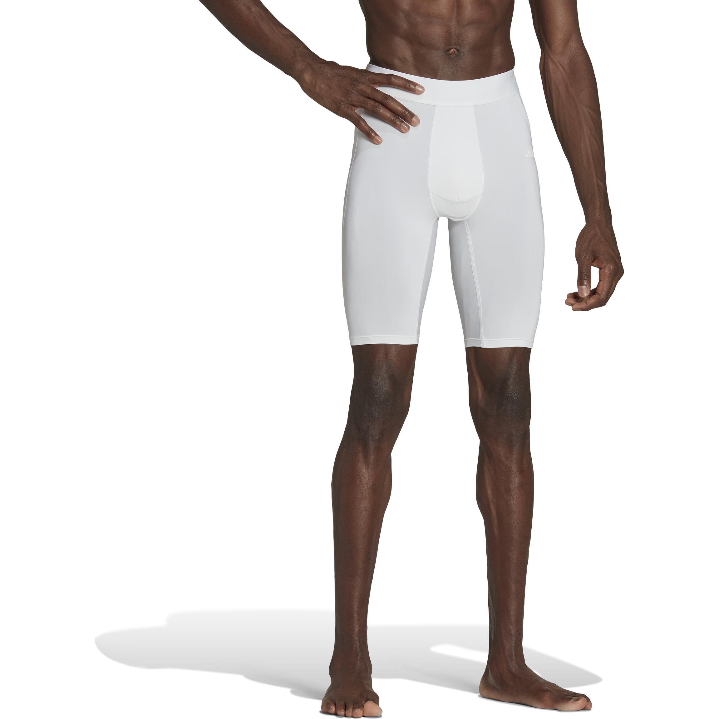 Thumbnail - adidas, Herren, Tights, Herren Techfit Aeroready Short Tights weiss HP0611 (S) (S), Weiss, S