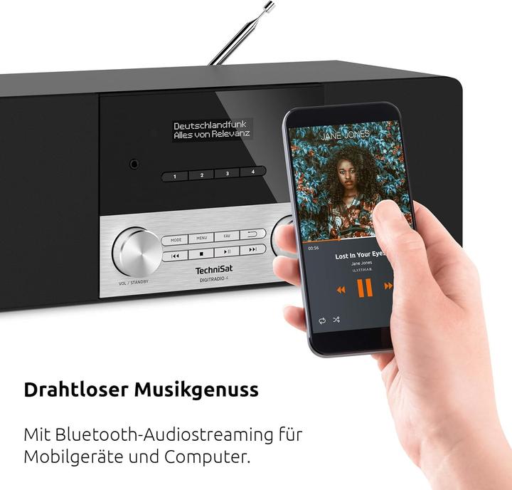 Immagine prodotto TechniSat DigitRadio 4 (AM, DAB, FM, Bluetooth)