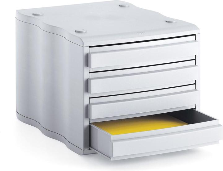 Immagine prodotto Styro Cassettiera wave, 4 o 8 cassetti, polistirolo (C4)