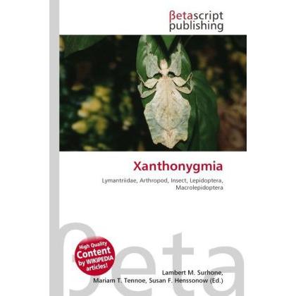 Xanthonygmia, Fachbücher