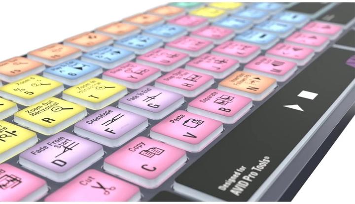 Produktbild Logickeyboard Avid Pro Tools Titan DE (PC) (DE, Kabelgebunden, Kabellos)