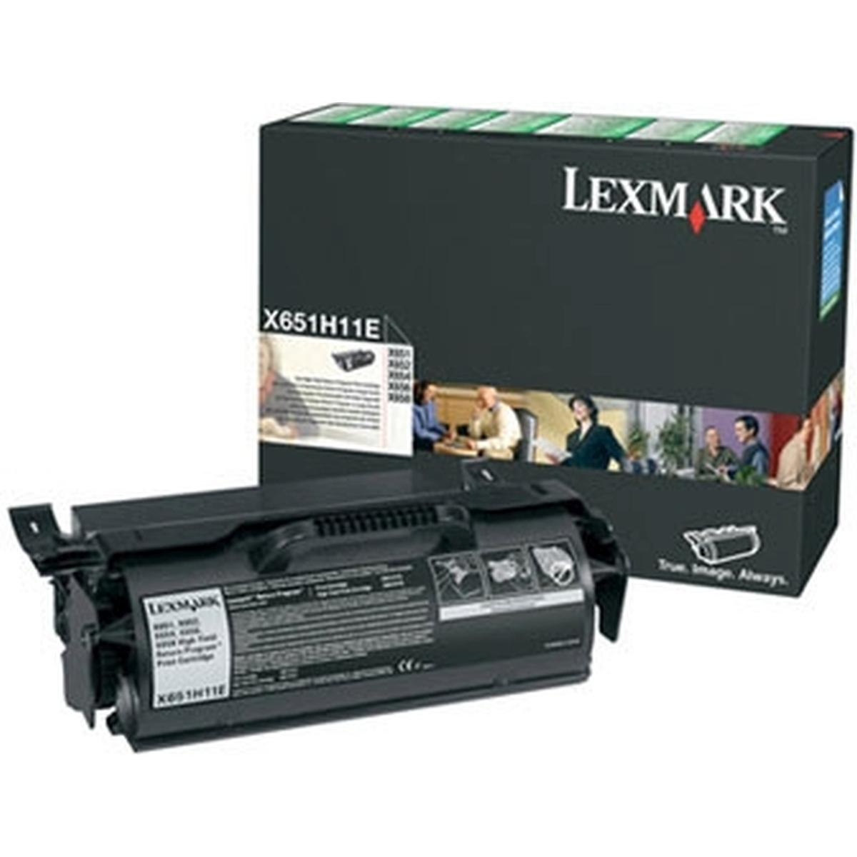 Lexmark, Toner, X651h11e (BK)