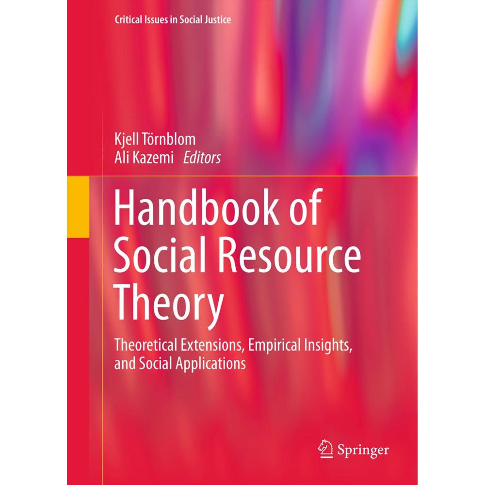 Handbook of Social Resource Theory, Fachbücher von Ali Kazemi, Kjell Törnblom