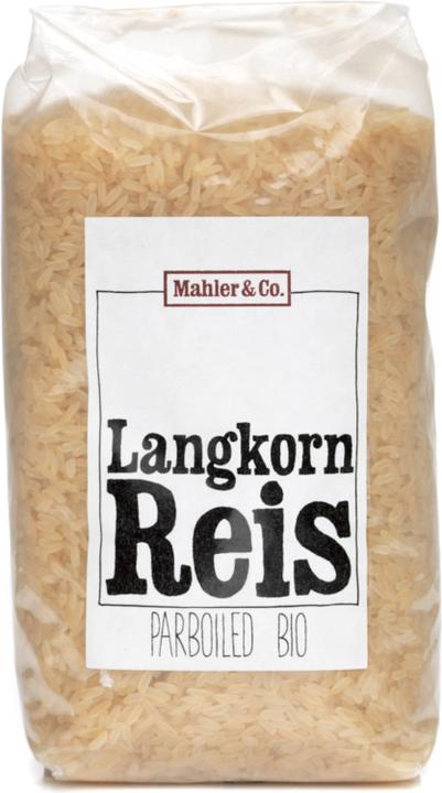Actual product image Mahler & Co. Long grain rice Italy parboiled (1000 g)
