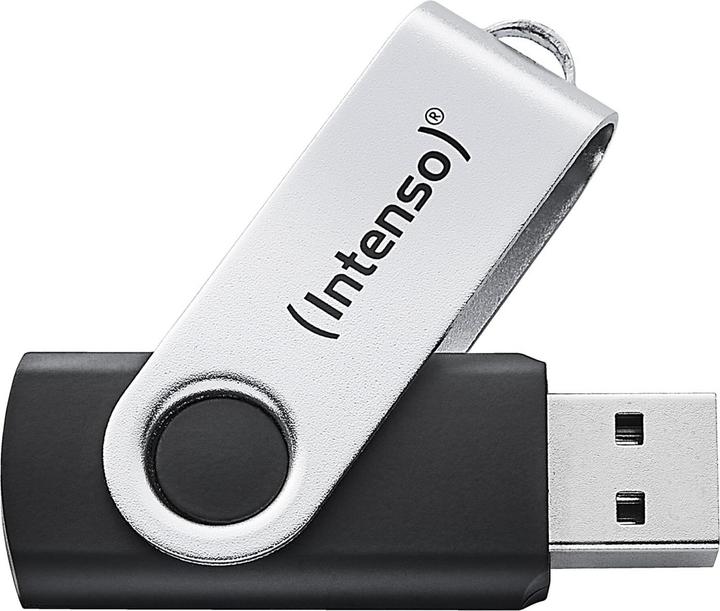 Image du produit Intenso USB 64GB OFFICE LINE 3.2 Gen1 Silver-Black (64 Go, USB-A)