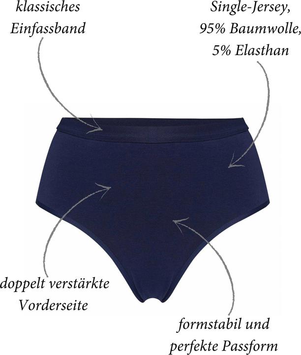 Produktbild Con-ta Damen-Formslip 2er-Pack (38, 2er Pack)