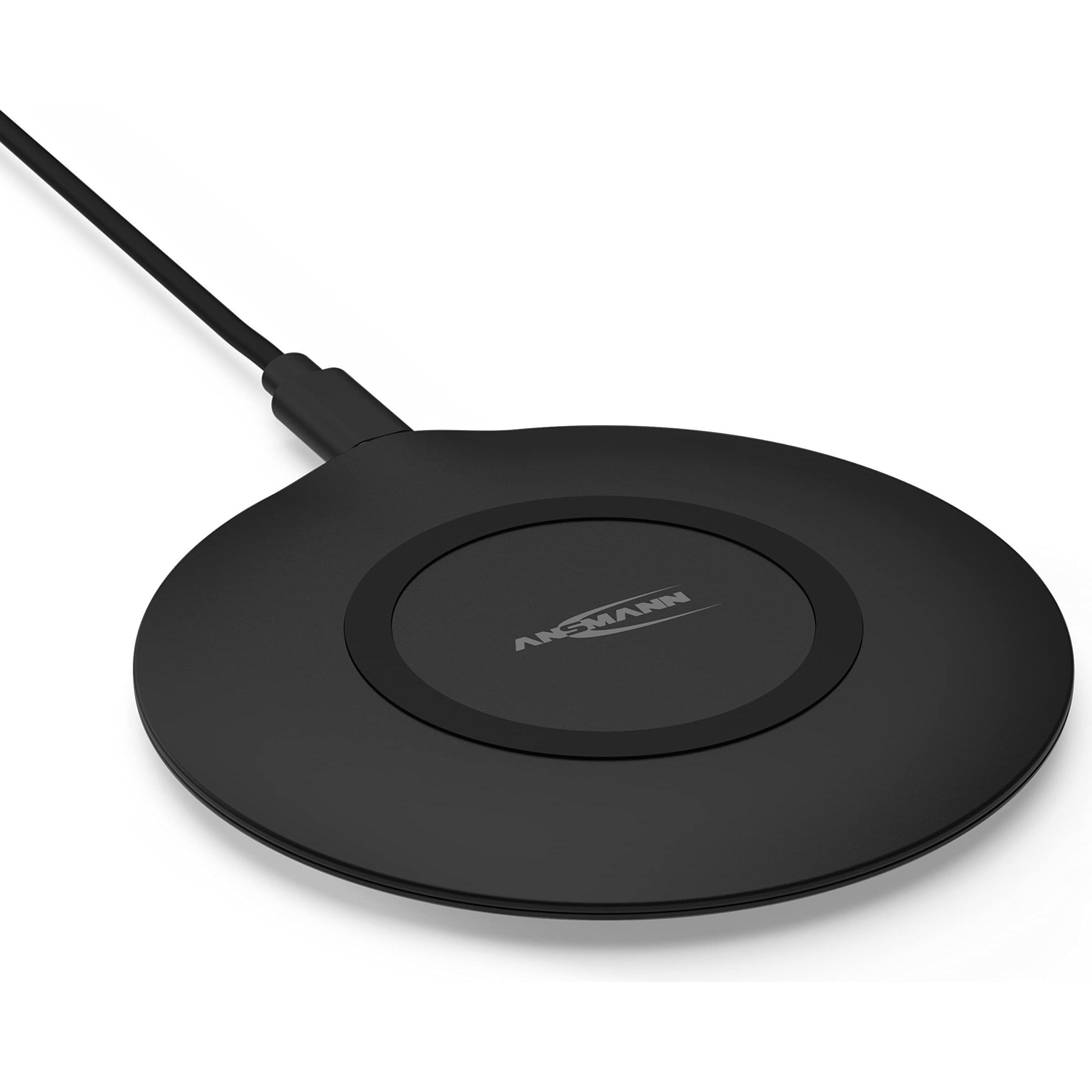 Ansmann Charger WiLine 15R (15 W), Wireless Charger, Schwarz