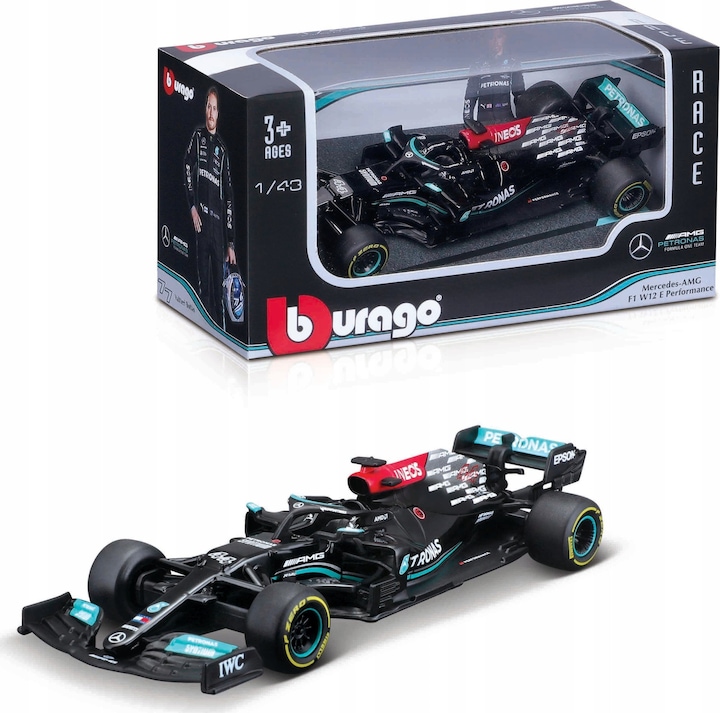 Produktbild Bburago MERCEDES-AMB F1 W12 E-PERFORMANCE #44 HAMILTON - 1:43