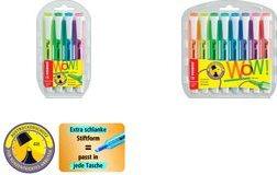 Actual product image STABILO Swing Cool (Blue, Yellow, Green, Pink, 4 mm, 4 x)