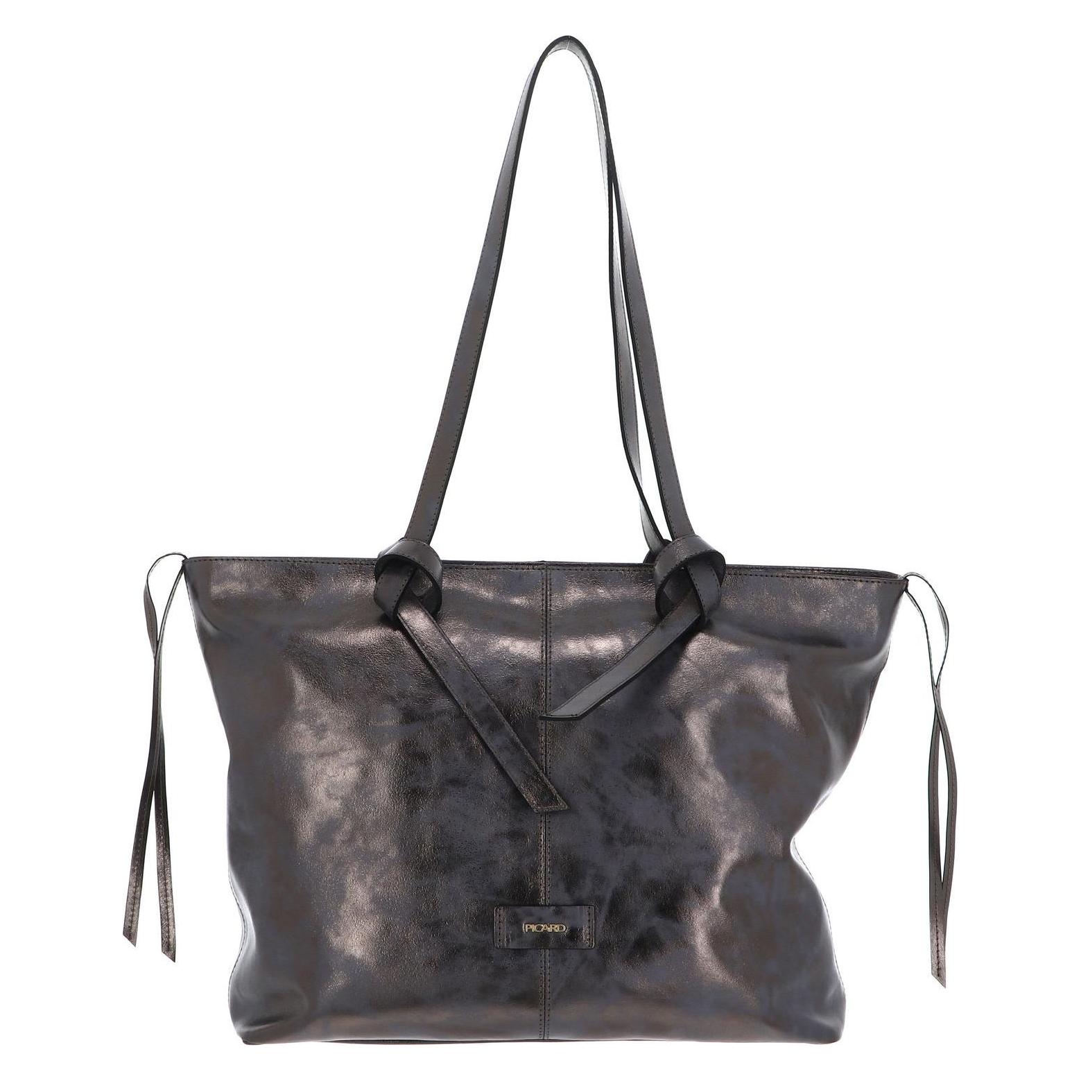 Picard, Damen, Tasche, Favourite Shopper, Grau