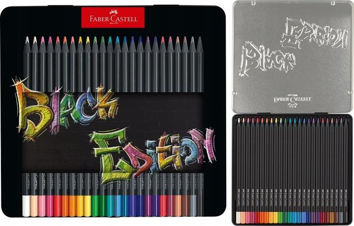 Actual product image Faber-Castell Black Edition (Multicoloured, Black, 24 x)