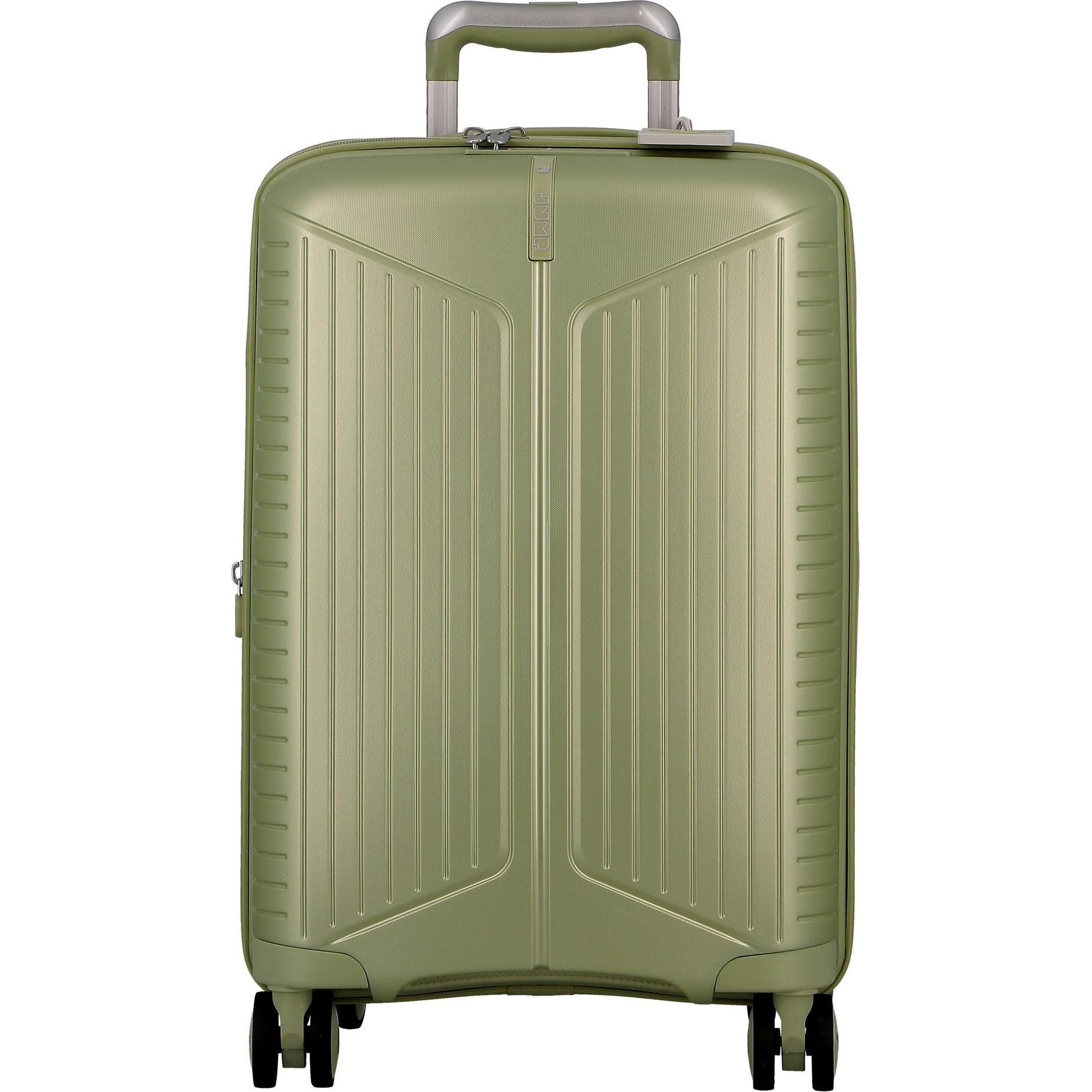 Jump, Koffer, Evae 4 Rollen Kabinentrolley 55 cm, Grün, (35 l, Handgepäck (bis 50l))