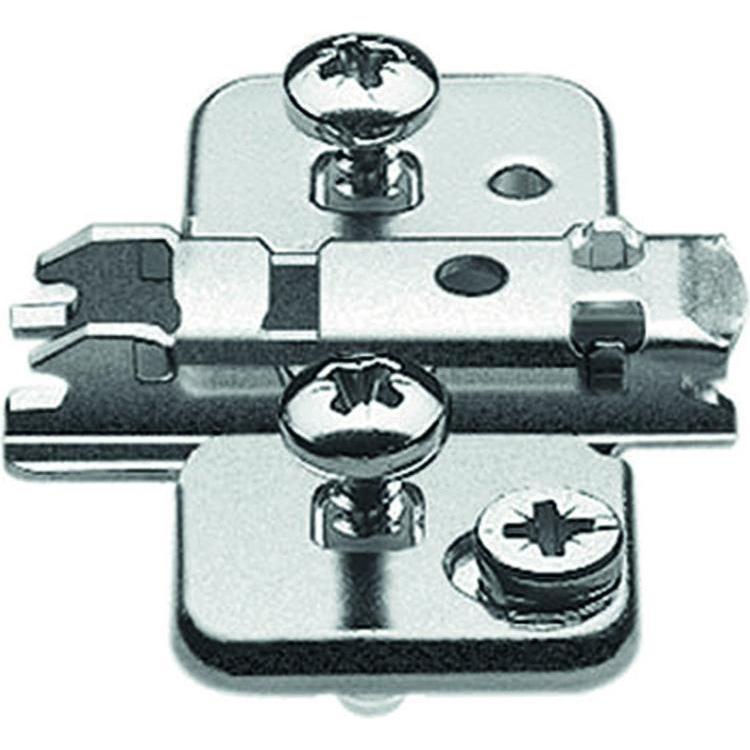 Blum, Baubeschläge + Holzverbinder, Kreuzmontageplatten CLIP Mittelwandmontage (1 Stk.)