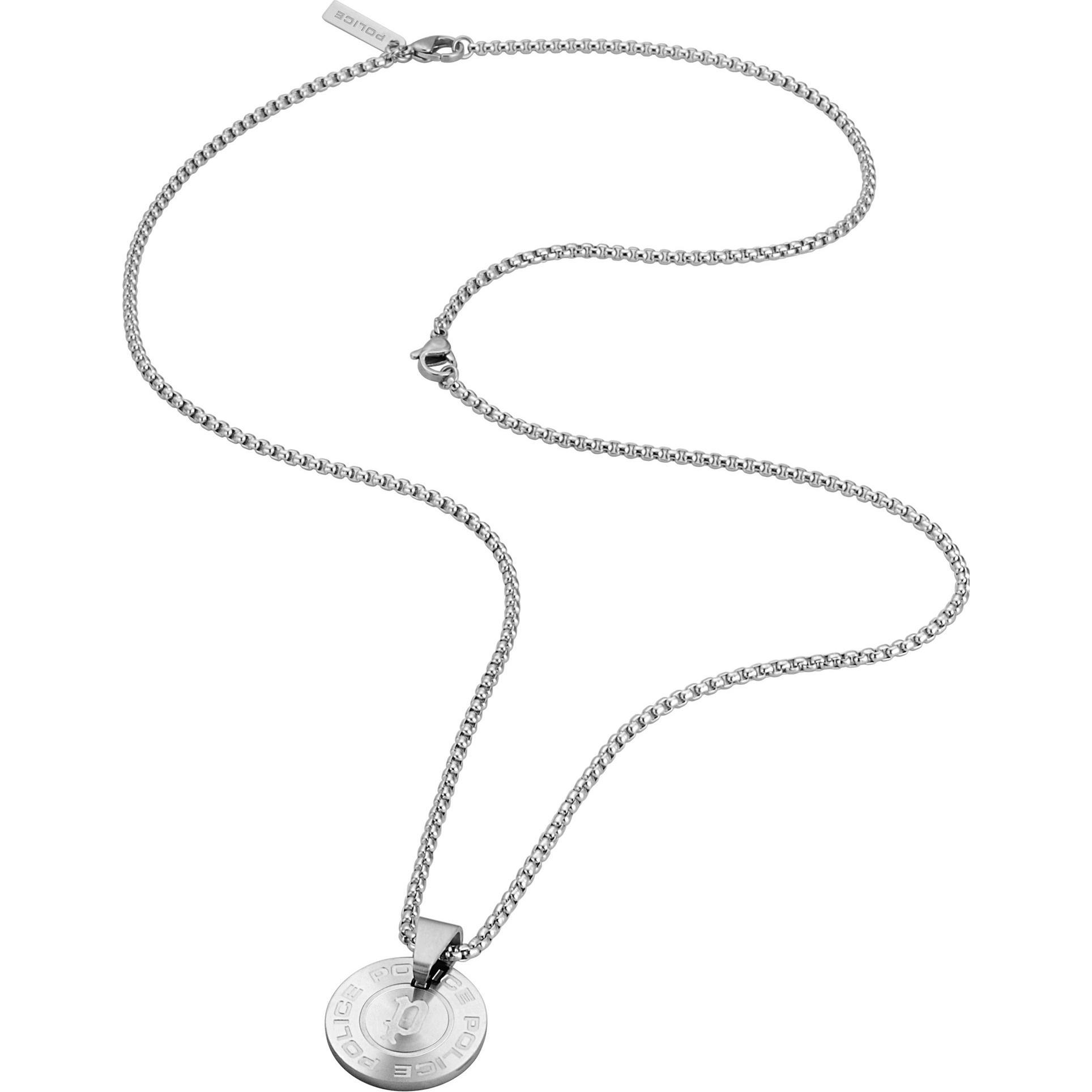 Police, Halsschmuck, Kette, (Edelstahl, 50 cm)