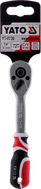 Produktbild Yato KNARRENSCHLÜSSEL 1/4 GEBOGEN YT-0730 (1/4")