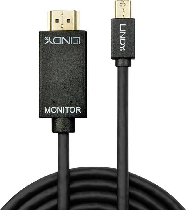 Produktbild Lindy Mini DisplayPort — HDMI (Typ A) (3 m, HDMI)