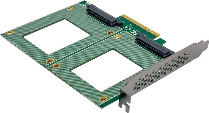 Immagine prodotto InLine PCIe Karte zu 2x intern U.2 NVMe SFF-8639 – Bifurcation