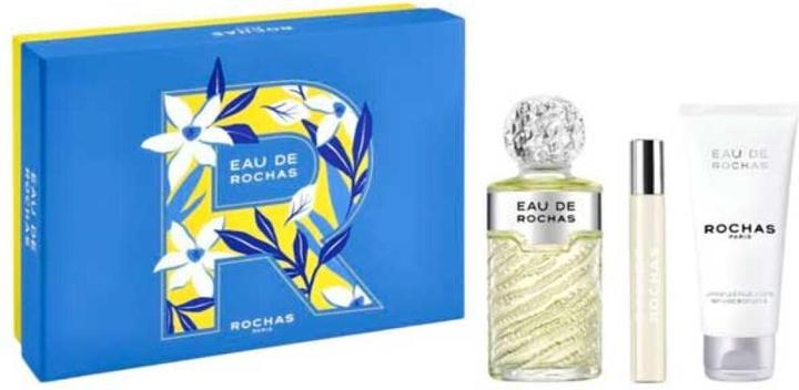 Rochas Eau De Eau De Toilette Spray 100ml Set 3 Pieces (Perfume set)