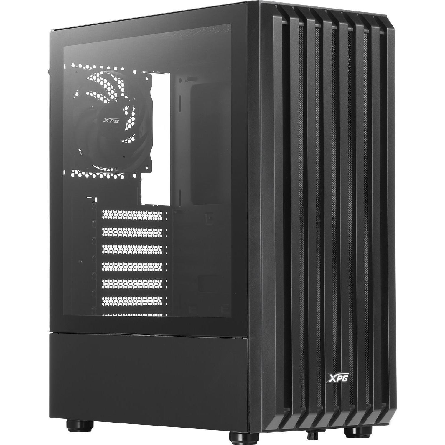 Adata XPG VALOR STORM hern?? sk????????ern?? 0 FAN (ATX, mATX, Micro-ITX), PC Gehäuse, Schwarz