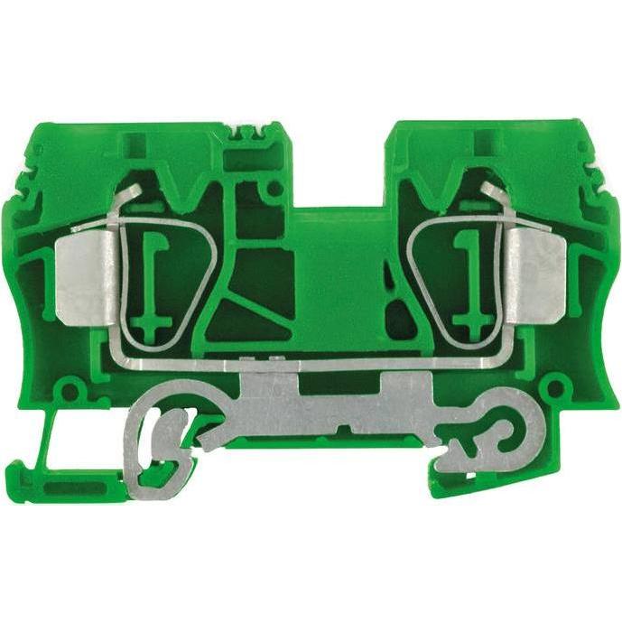 Weidmüller Schutzleiterklemme ZPE 10, Elektronikzubehör + Gehäuse, Grün