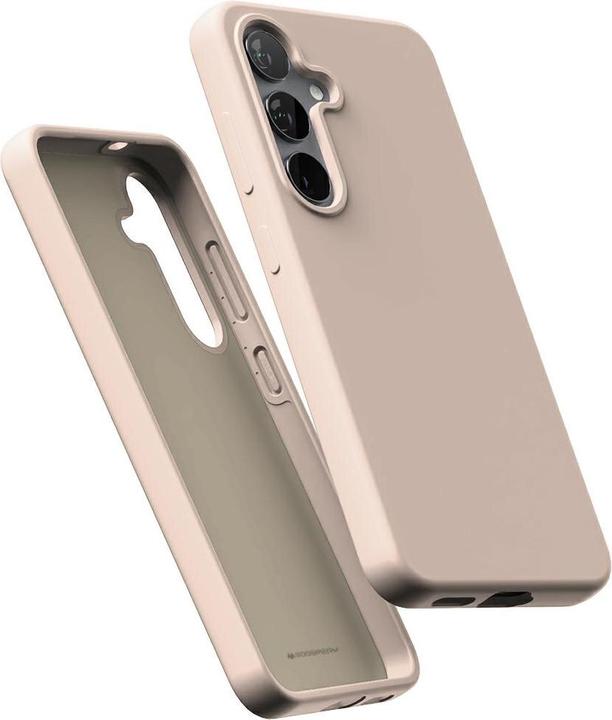 Actual product image Case Pure MagSafe Silicone Sam S25 Plus pink sand (Samsung Galaxy S25+)