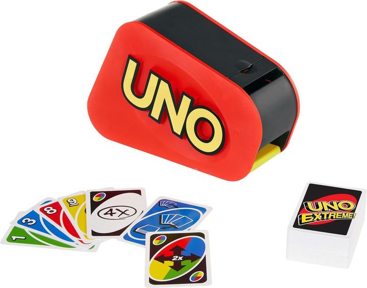Actual product image Mattel Games UNO Extreme (English, French, German, Italian, 2 - 10 Players)