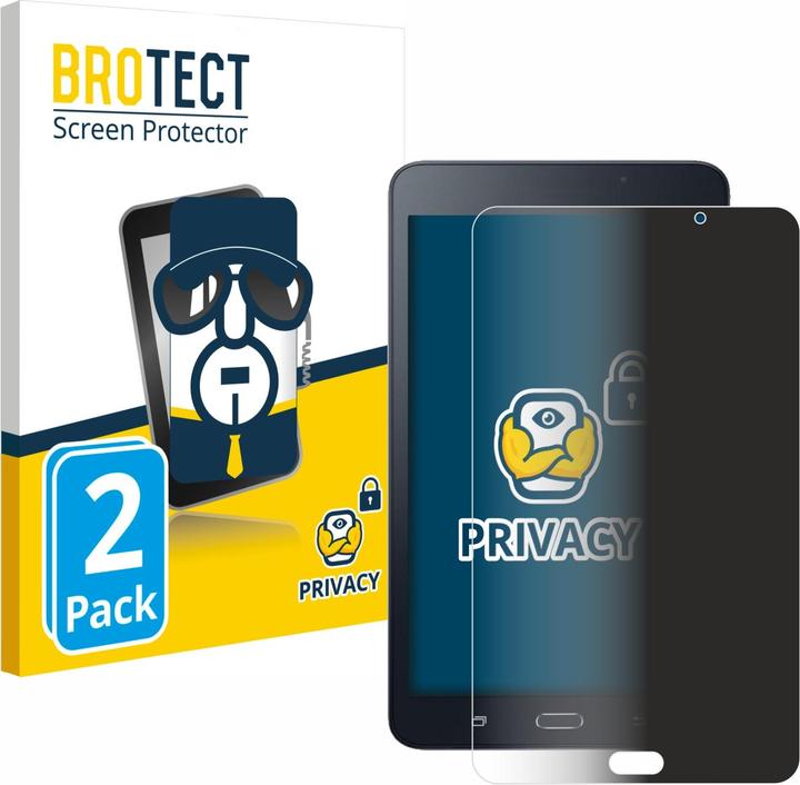 BROTECT Anti-spy privacy film Blue light protection film (2 Piece, Galaxy Tab A6 7.0)